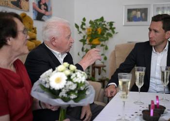 Gratulation zur Gnadenhochzeit ©Holger Wegener, Stadt Halberstadt