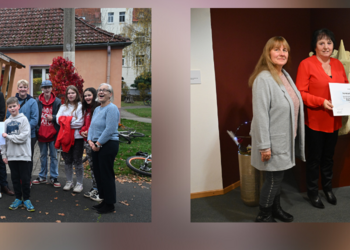 Erlös des Bürgerbrunchs für den guten Zweck übergeben ©Stadt Halberstadt