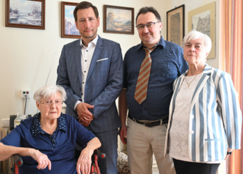 Gratulation zum 100. Geburtstag ©Stadt Halberstadt / Holger Wegener