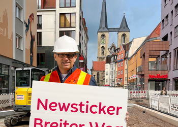 Newsticker Breiter Weg ©Stadtmarketing Halberstadt