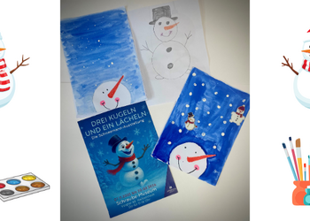 Schneemannbilder der Achtj&auml;hrigen Elenor Runschke aus Wasserleben &copy;Foto: Städtisches Museum Halberstadt