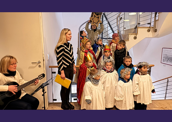 Sternensinger der katholischen Kindertagesst&auml;tte St. Josef &copy;Stadt Halberstadt