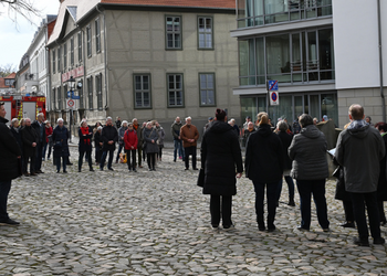 Gedenken an den Steinen der Erinnerung &copy;Holger Wegener