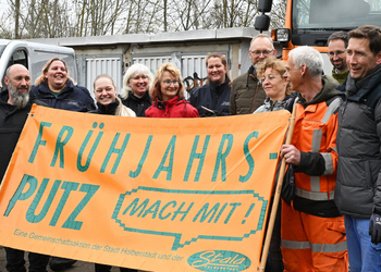 Halberstadt startet Fr&uuml;hjahrsputz &copy;Holger Wegener