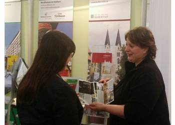 Aletta Jäckel auf der Messe in Hamburg 2016