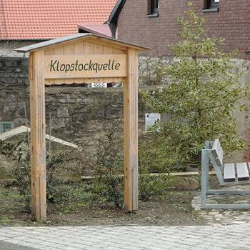Klopstockquelle in  Aspenstedt, Ortsteil von Halberstadt