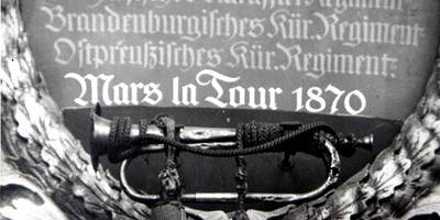 Tafel und Trompete von Mars la Tour in der ehemaligen Paulskirche