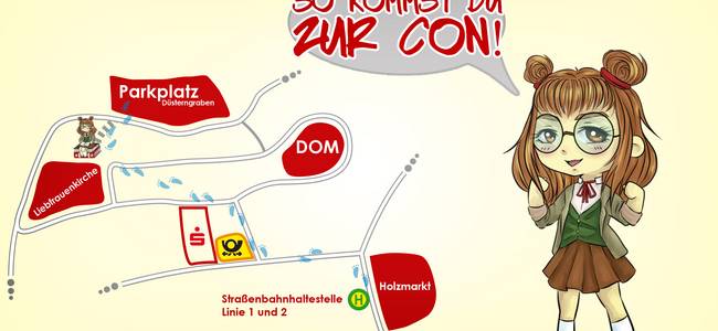 So kommt ihr zur Con