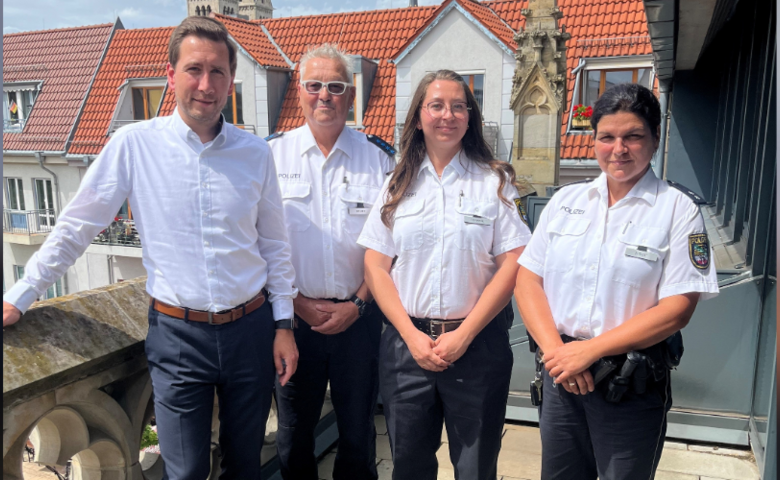 Neue Regionalbereichsbeamte nehmen Arbeit in Halberstadt auf