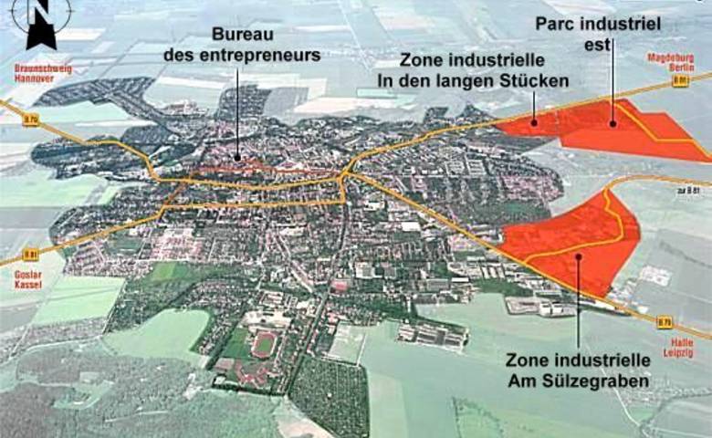 Zones industrielles et commerciales