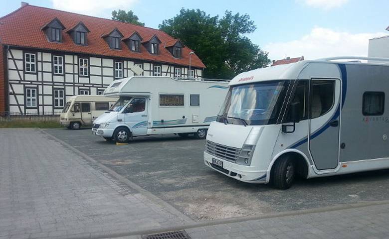 Wohnmobilstellplätze © Stadt Halberstadt