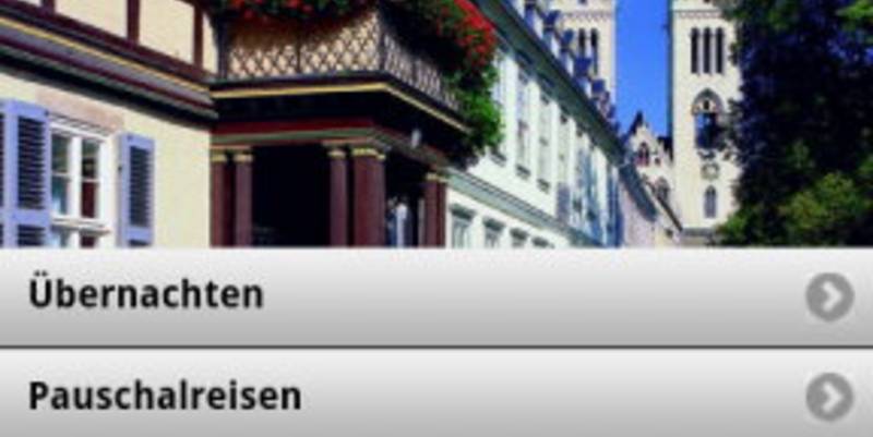 screenshot hotels und angebote