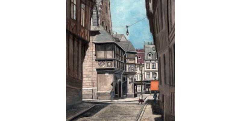 kalender 2015   titelbild   rathaus  ostseite  oel auf lwd