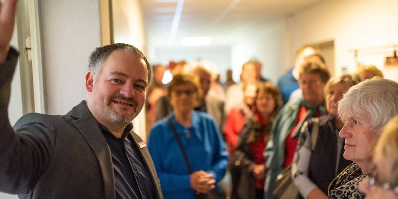 Blick hinter Theaterkulissen Fotograf Ray Behringer