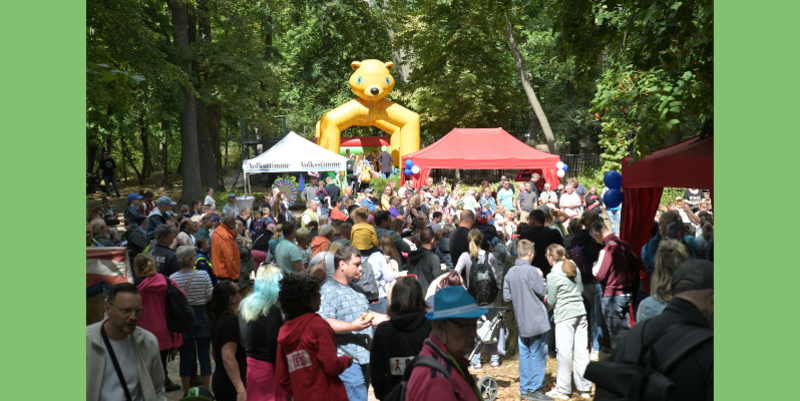 pm tiergartenfest in halberstadt mit gro er resonanz