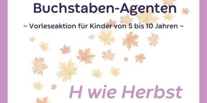 Vorleseaktion rund um den Herbst
