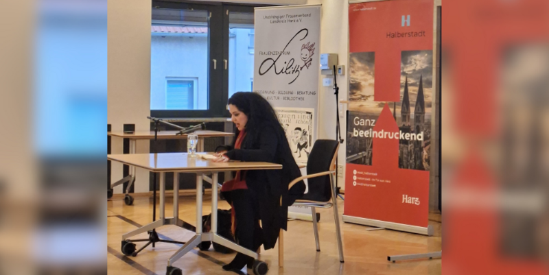 PM   Bewegende Lesung zum V Day „Die Vagina Monologe“ begeistern im Halberstädter Rathaus Halberstadt (c) Stadt Halberstadt Andrea Schwarzloos 2