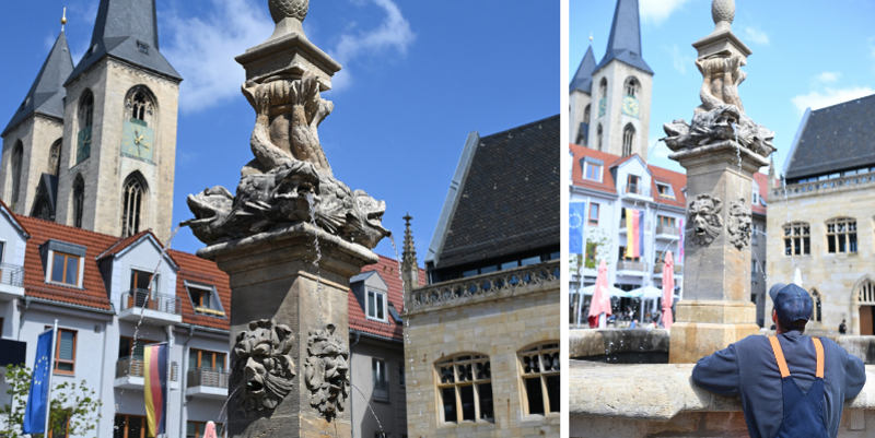 PM   Brunnen werden in Betrieb gesetzt (1)