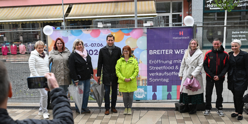 PM   Halberstadt feiert Eröffnung des Breiten Weges mit Festwochenende