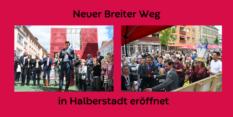 slider neuer breiter weg in halberstadt er ffnet