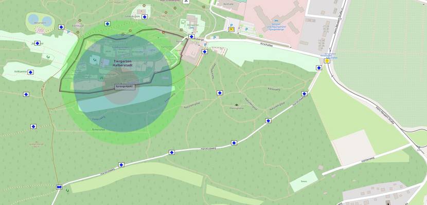 THW-Einsatz im Tiergarten - 70 Mann und 20 Fahrzeuge © THW