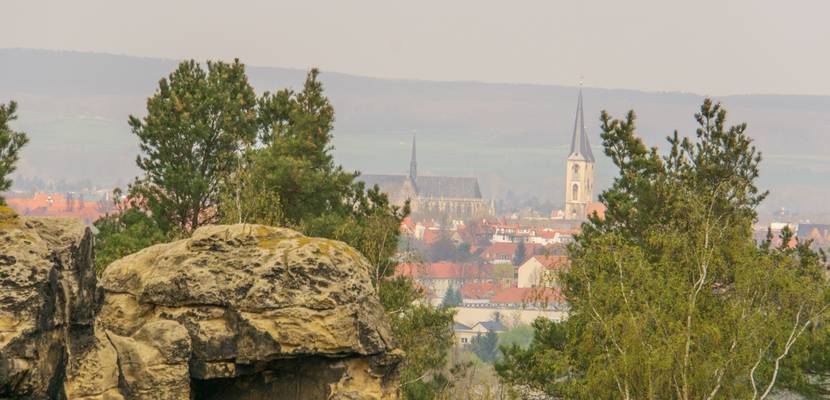 sicht auf halberstadt von den klusbergen stefan herfurth