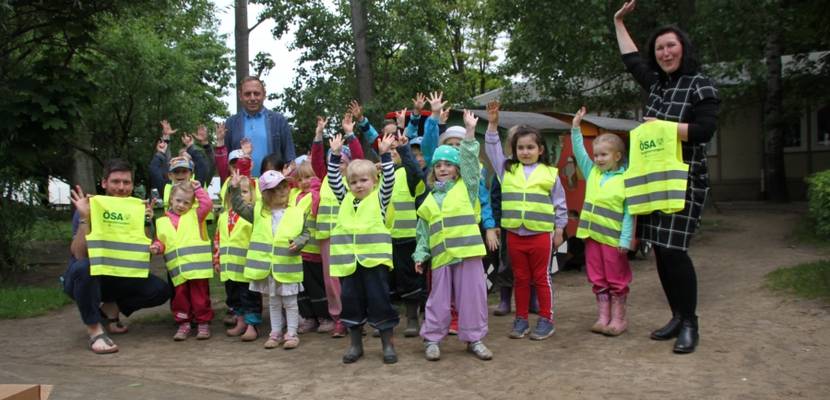 Warnwesten © Stadt Halberstadt/ Kita Zwergenland