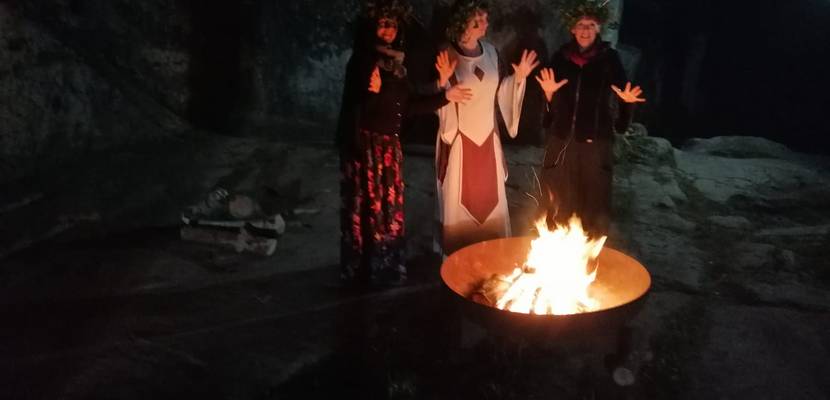 Filmaufnahmen - Zum Versunkenen Heiligtum © Axel Steinbach