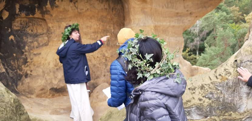 Filmaufnahmen - Zum Versunkenen Heiligtum © Jeannette Schroeder