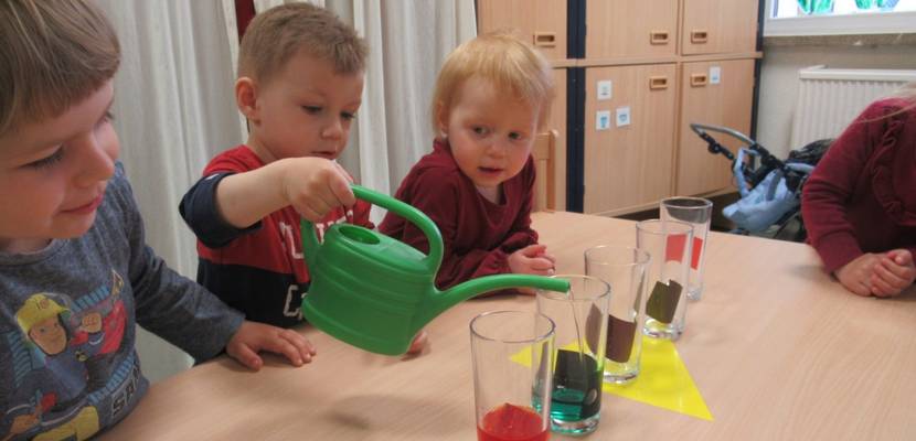 Kleinen Forscher der Kita Sonnenschein ind Ströbeck © Stadt Halberstadt/Kita Sonnenschein