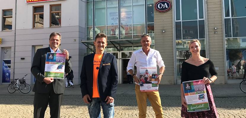 In der Innenstadt shoppen und dabei den Lieblingsverein unterstützen - Rathauspassagen starten HeimatSponsor in Halberstadt © Stadt Halberstadt/Pressestelle