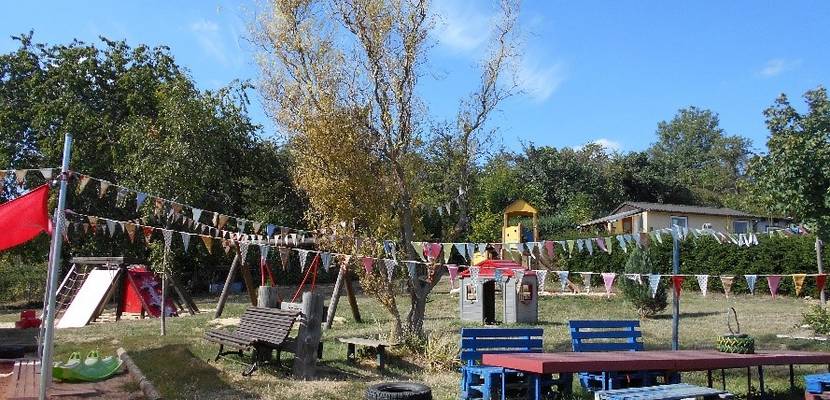 Freifläche der Kita Holzbergwichtel © Kita Holzbergwichtel