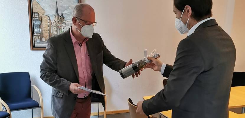 Verabschiedung J. Kelle Feuerwehrs © Stadt Halberstadt