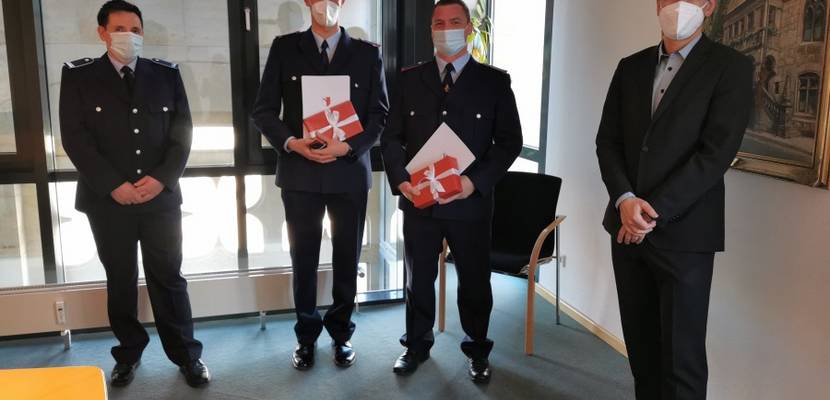 brandmeister auf probe schneevoigt u kollhoff 1 © Stadt Halberstadt