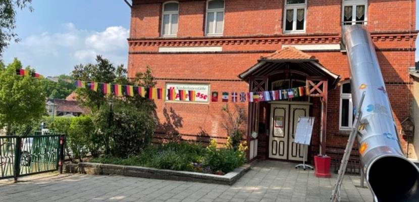 Fußballfieber in der Kita Hoppelnase ausgebrochen: