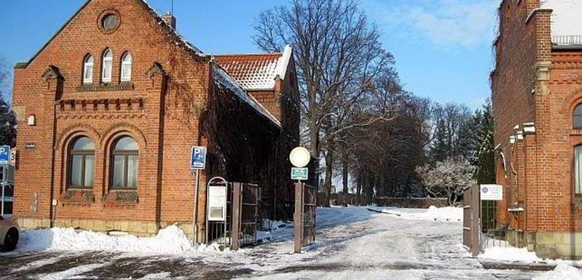 friedhofseingang winter