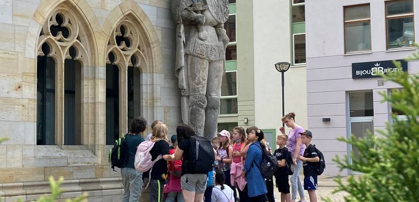 kinderstadtf hrung roland nicole huhn quadrat