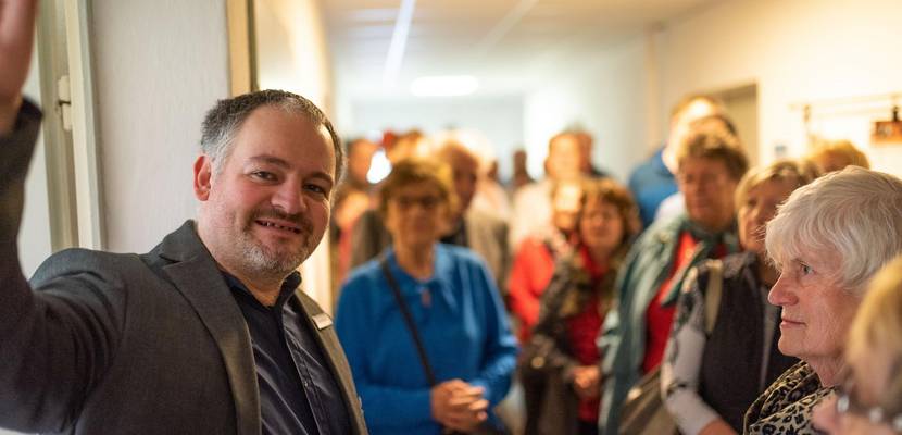 Blick hinter Theaterkulissen Fotograf Ray Behringer