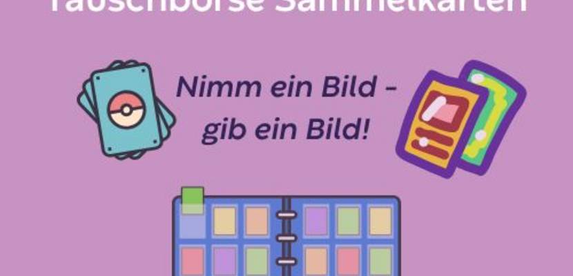 Tauschbörse Sammelbilder in der Kinderbibliothek