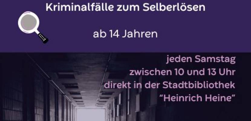 Tatort Bibliothek - Kriminalfälle zum Selberlösen