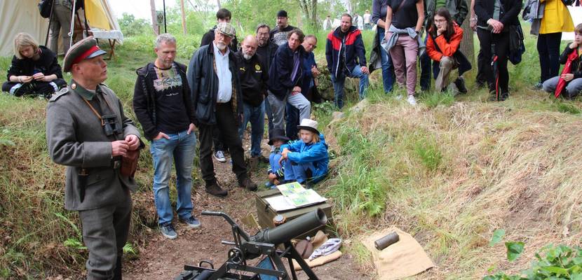 Führung durch die Medingschanze