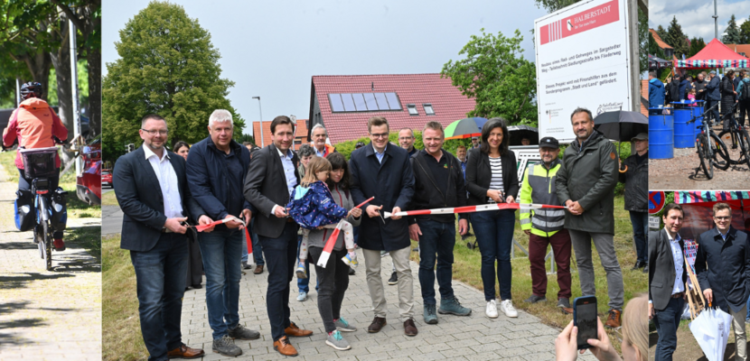 Eröffnung Radweg Siedlung
