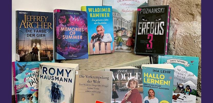 Neuzugänge in unseren Regalen