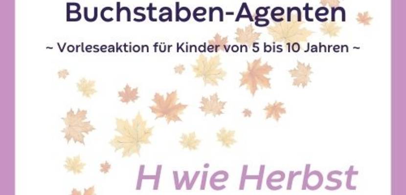 Vorleseaktion rund um den Herbst