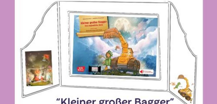 Kleiner großer Bagger - eine Kamishibai-Geschichte