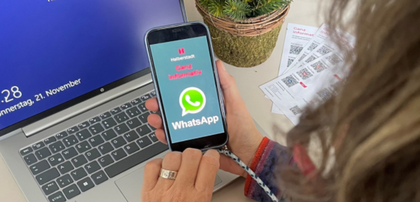 Whatsapp-Kanal der Stadt - Halberstadt geht einen Schritt weiter in der digitalen Kommunikation © Stadtmarketing Halberstadt WhatsApp Kanal