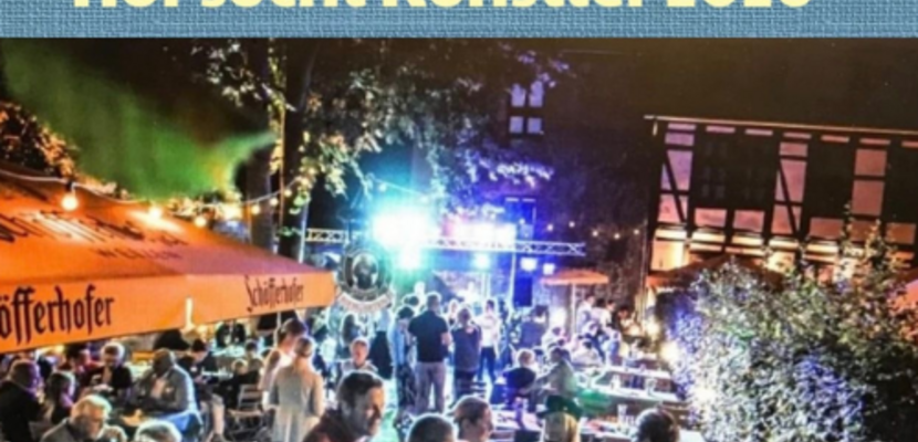 VA Hof sucht Künstler 2026