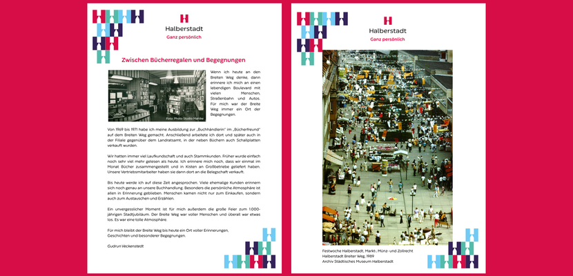 Ausstellung Erinnerungen an den Breiten Weg © Stadtmarketing ausstellung breiter weg 2