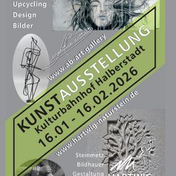 Vernissage im Kulturbahnhof Halberstadt