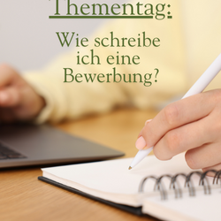 Wie schreibe ich eine Bewerbung?